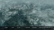 Steepfall Burrow on Map