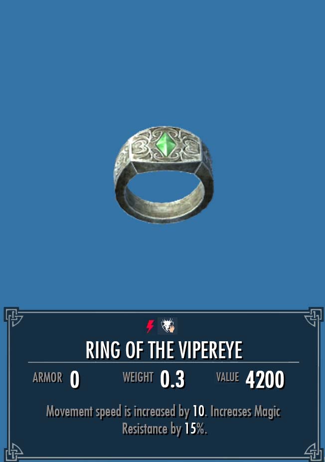 Ring of the Vipereye (Oblivion Artifact Pack) Legacy of the