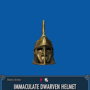 Immaculate Dwarven Helmet Legacy Of The Dragonborn Fandom