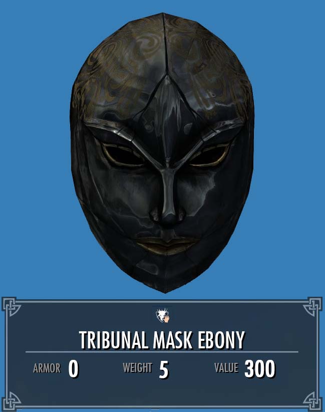 mask skyrim Ebony