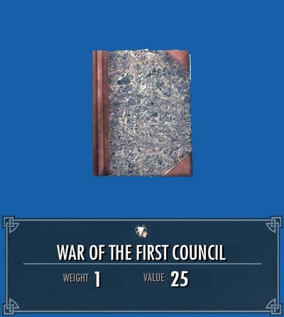 War of the First Council