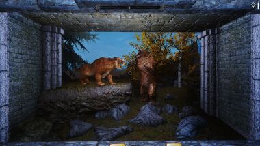 Sabre Cat and Bear