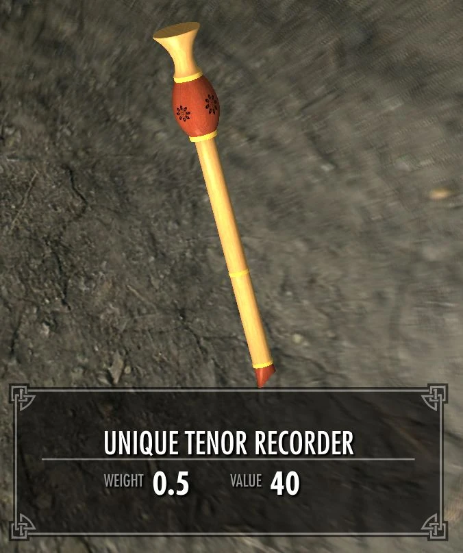 Tenor Recorder Legacy of the Dragonborn Fandom