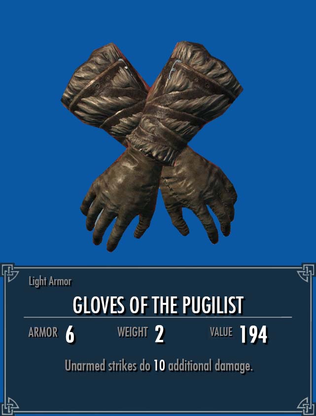 Gloves of the Pugilist Legacy of the Dragonborn Fandom