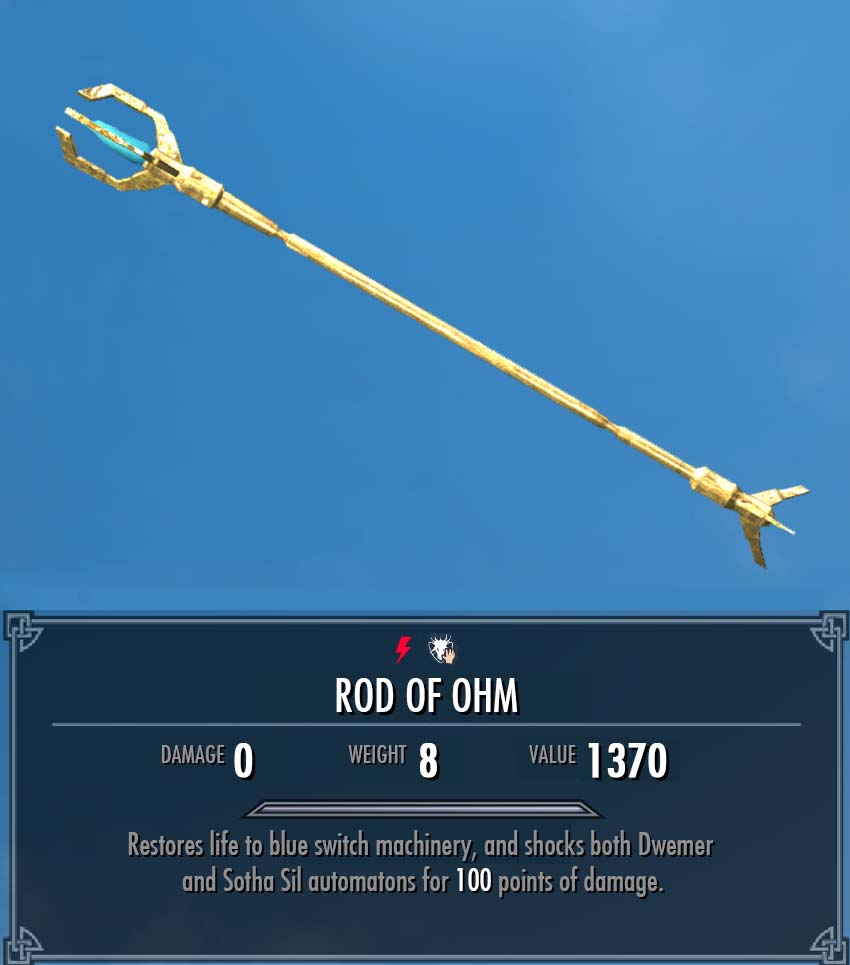 Rod of Ohm | Legacy of the Dragonborn | FANDOM powered by Wikia