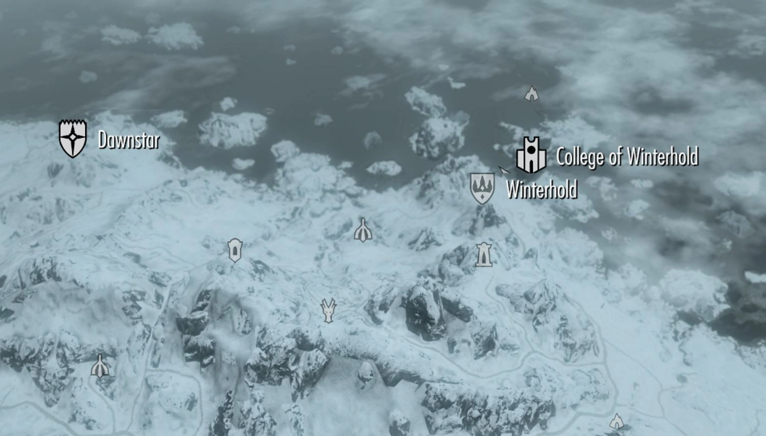 Image College of Winterhold on map.png Legacy of the Dragonborn