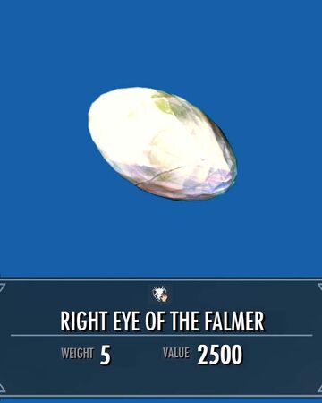 Right Eye Of The Falmer Legacy Of The Dragonborn Fandom