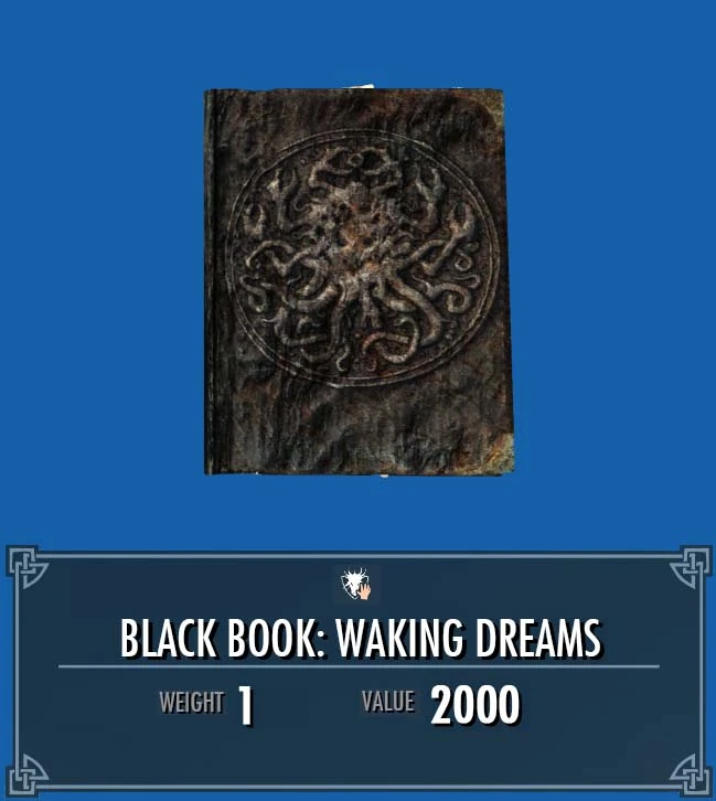 Black Book Waking Dreams Legacy of the Dragonborn Fandom