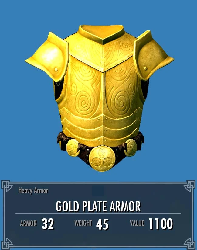 Gold Plate Armor Legacy of the Dragonborn Fandom