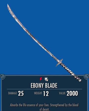 Ebony Blade Legacy Of The Dragonborn Fandom