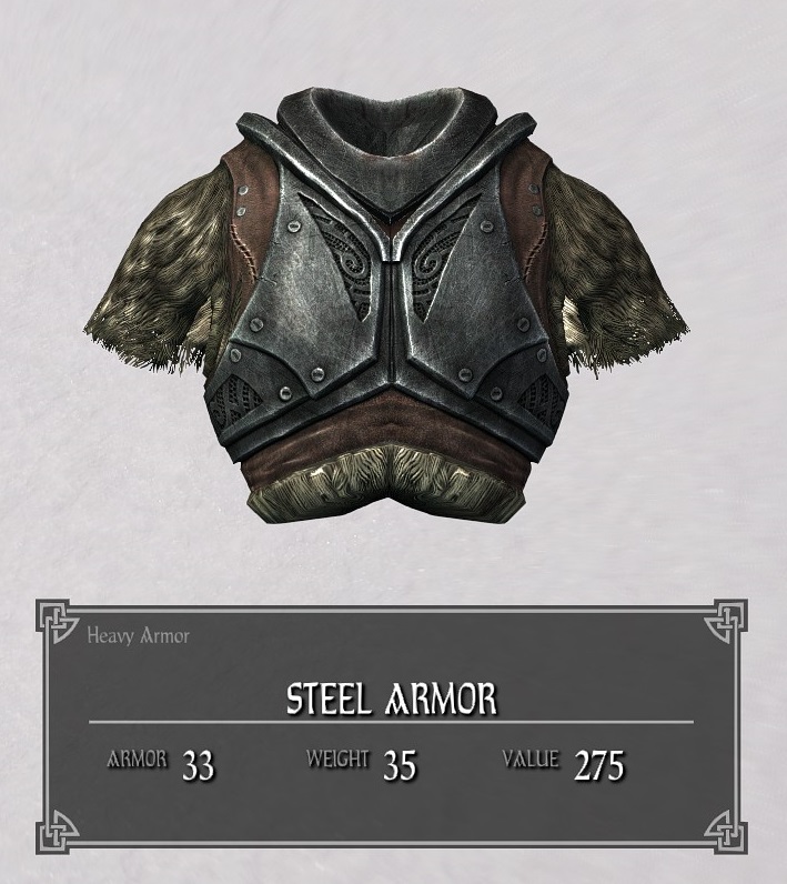 Steel Armor Legacy Of The Dragonborn Fandom