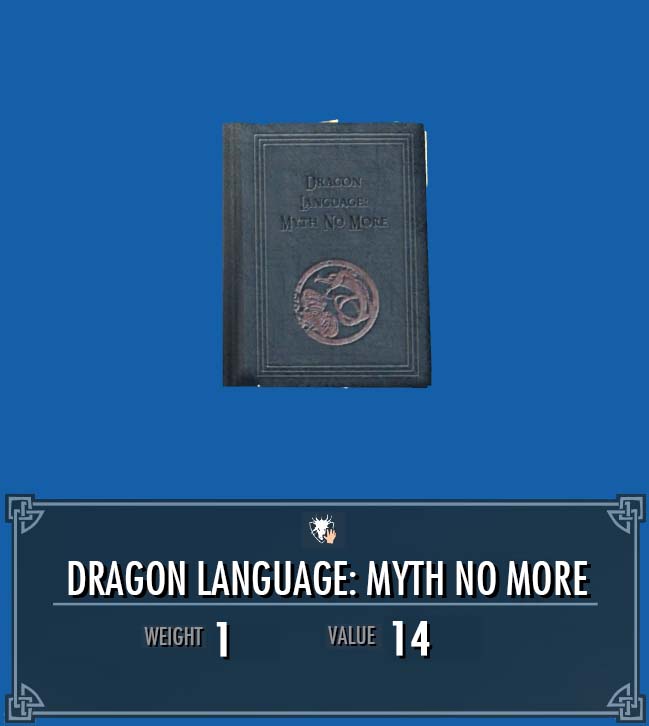 Dragon Language Myth No More Legacy Of The Dragonborn Fandom