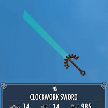 Clockwork Sword Legacy Of The Dragonborn Fandom