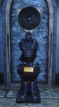 Main Room Blades Armor Display