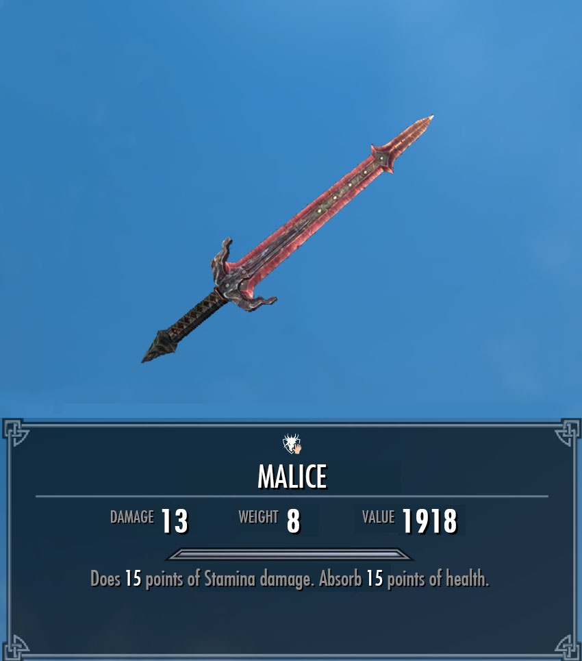 Malice Legacy Of The Dragonborn Fandom