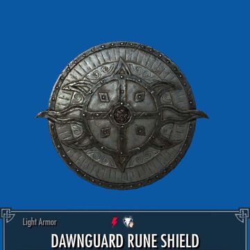 Dawnguard Rune Shield | Legacy of the Dragonborn | Fandom