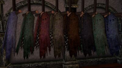 Cloak dresser left wall