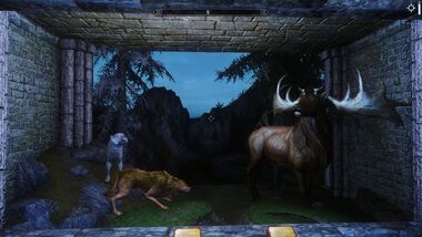 Wolf and Elk