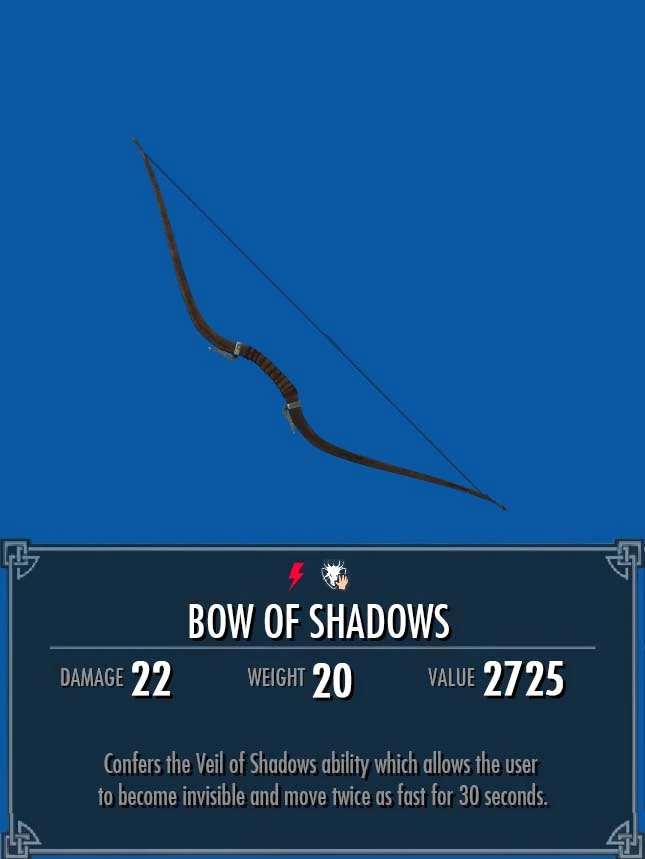 Bow of Shadows | Legacy of the Dragonborn | FANDOM powered by Wikia