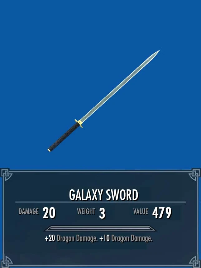 Galaxy Sword Legacy of the Dragonborn Fandom