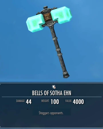 Bells Of Sotha Ehn Legacy Of The Dragonborn Fandom