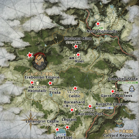Erebonia Map