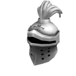 knight silver helm roblox helmet elite legendary wiki