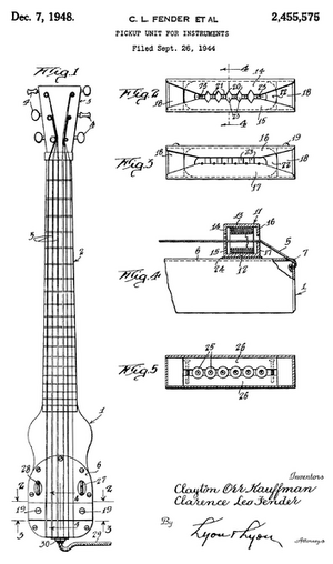 Fender Guitar Sketch