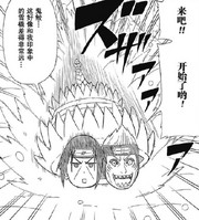Itachi et Kisame faisant de la luge