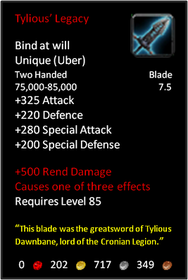 Tylious' Legacy