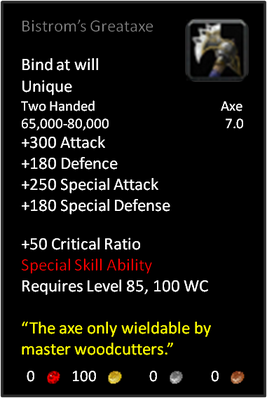 Bistrom's Greataxe