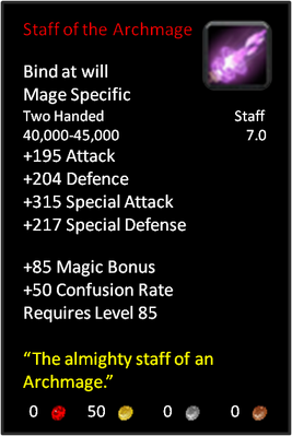 Staff of an Archmage