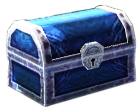 Tocs - treasure chest blue icon