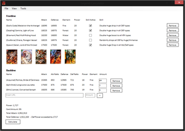 LegendCalculator