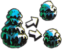 LoZ Zol Splitting Into Gels Artwork