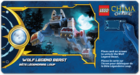 Wolf Legend Beast Power Game Card