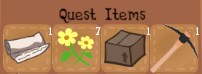 Quest Items Inventory