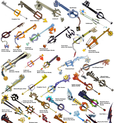 Keyblades | Legends of the Multi Universe Wiki | FANDOM powered by Wikia