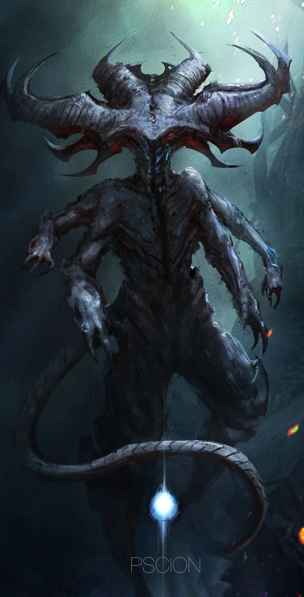 Abyssal vortex enigma