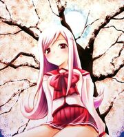 Anime girl with pink hair by everrgreen231-d32uslk