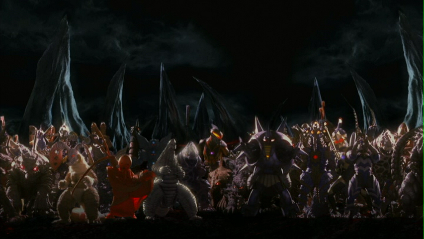 ultraman belial and monster army