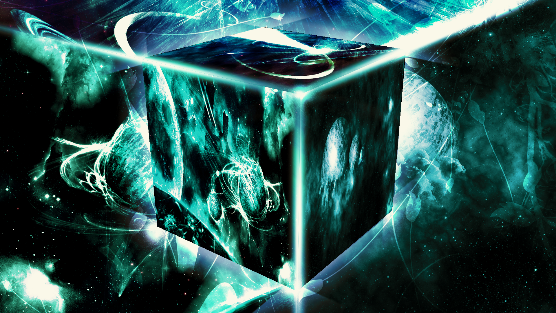 Image Space cube wallpaper by hardii d5wif8w png Legends of the 