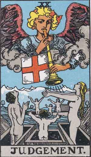 RWS Tarot 20 Judgement