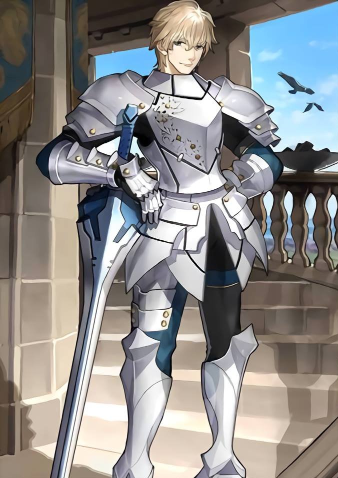 anime king of heroes blue armor