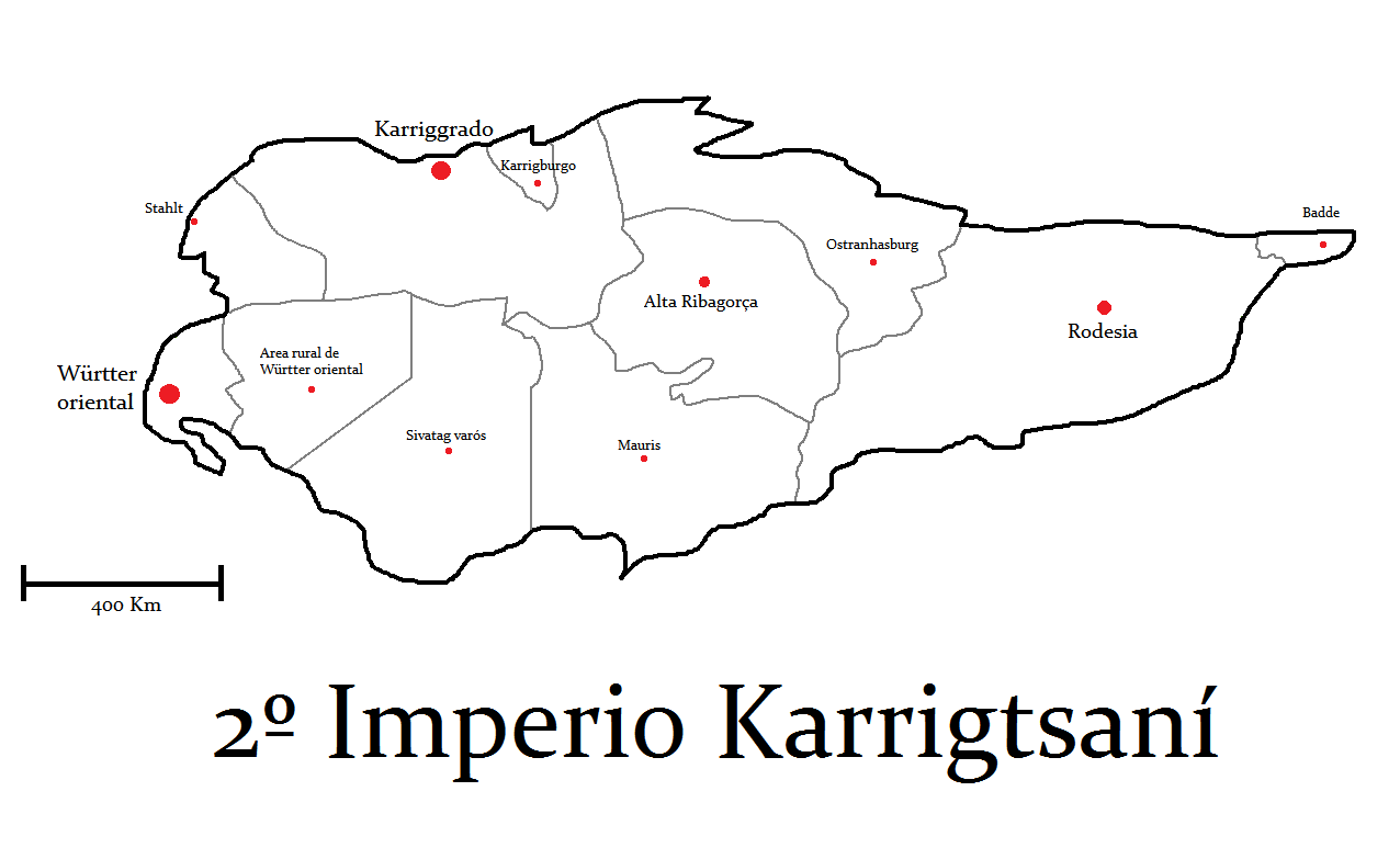 Mapa político 2ndo imperio karrigstani
