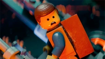 lego emmet piece of resistance