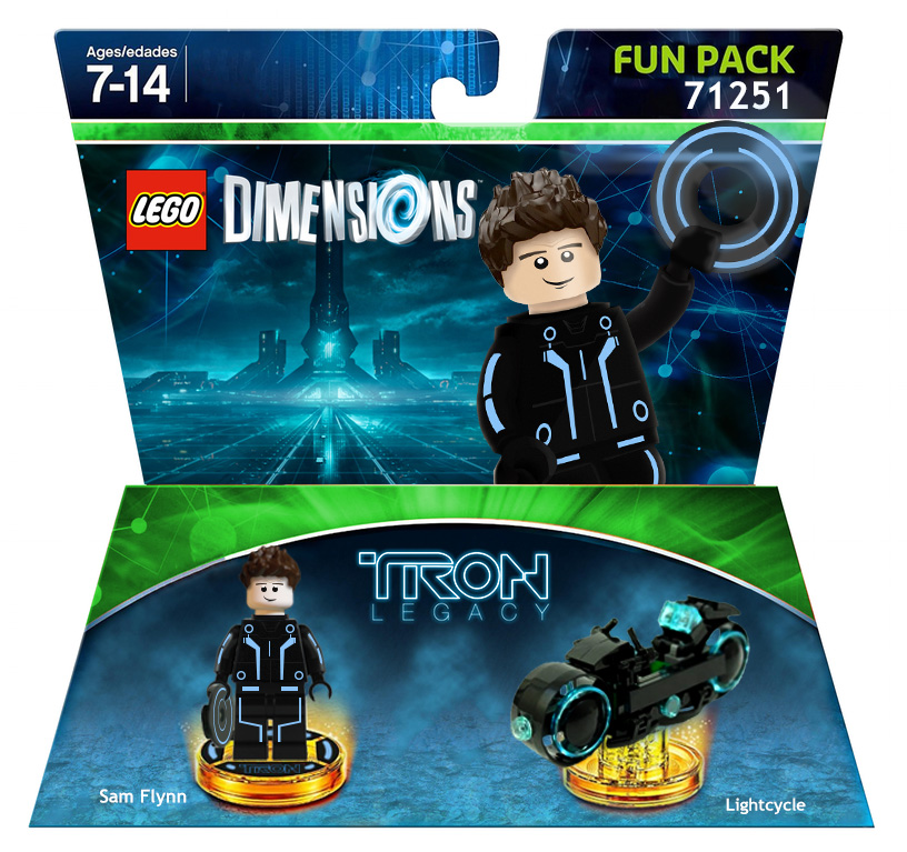 Tron fun pack (Skylanderlord3) | LEGO Dimensions Customs Community | Fandom