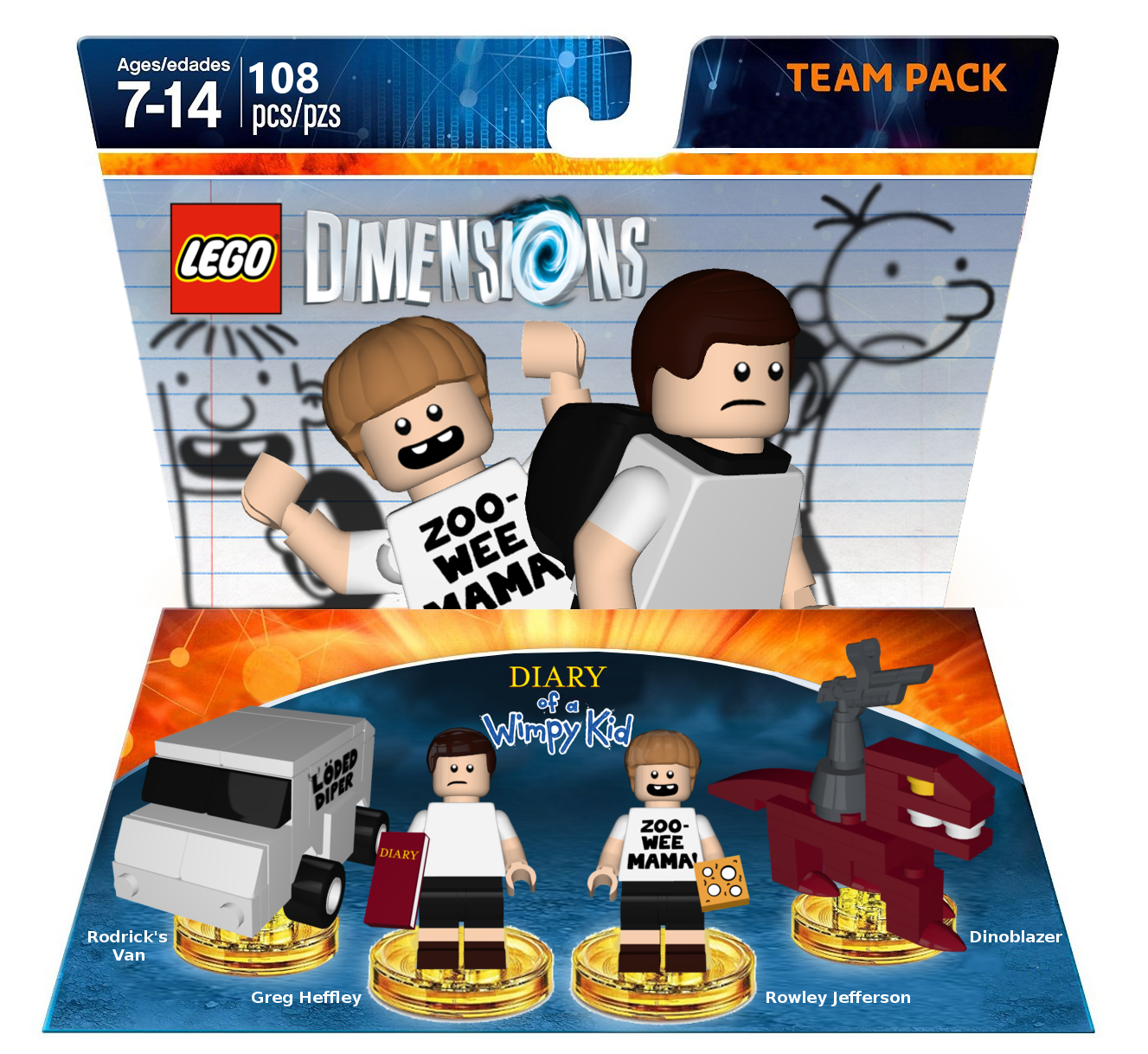 lego dimension a team