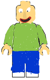 baldi's basics lego