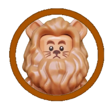 Cowardly Lion Character Icon